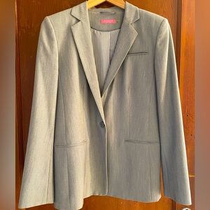 Isaac Mizrahi singled button blazer